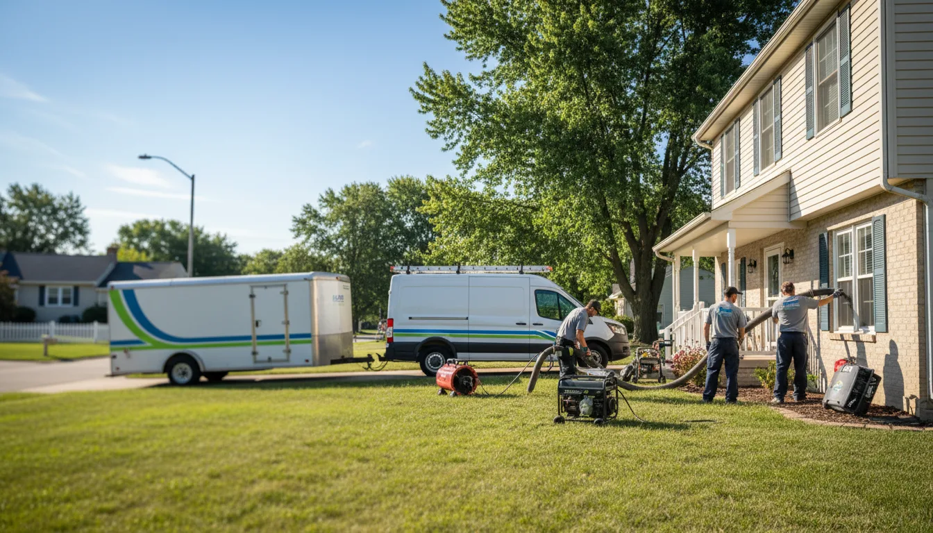 Flooded Basement Restoration And Cleanup With Repair in Gravelly, AR near me